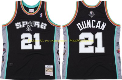 tim duncan hall of fame jersey