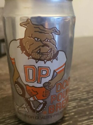 1993 CLEVELAND BROWNS DOG POUND BREW PREMIUM BEER CAN OHIO SPORTS