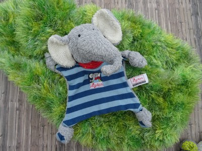 Schmusetuch Kuscheltuch Lolo Lombardo Elefant Schnuffeltuch altes Modell Sigikid