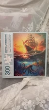 300 Large Piece Puzzle "The Flying Dutchman 2" Bits And Pieces New In Box 