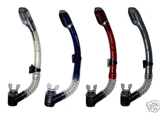 Promate Scuba Diving Snorkeling Gear Totally Dry Purge Snorkel