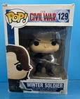 Funko Pop Marvel Captain America Civil War Winter Soldier #129 Vinyl Damaged Box