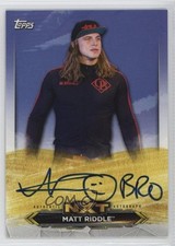 2020 Topps WWE NXT NXT Roster Auto Matt Riddle #A-MR Auto 1o52