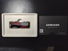 SAMSUNG 990 PRO Heatsink SSD 4TB, PCIe 4, NVMe, M.2 MZ-V9P4T0CW 