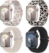 Nylon Braided Strap Compatible with Apple Watch Series 7 40mm 44mm