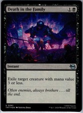 Death in the Family 0061 Uncommon Magic: The Gathering Foil Near Mint