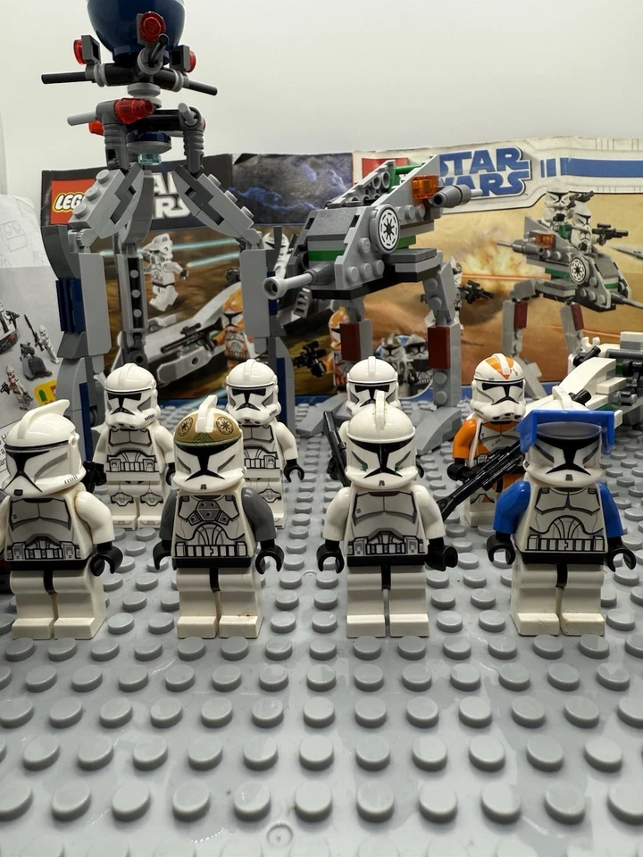 lego star wars минифигурки солдат-клон лот - Изображение 3 из 4