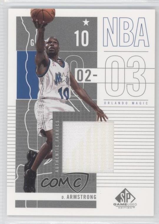 2002-03 SP Game Used Edition Darrell Armstrong #70 0c2