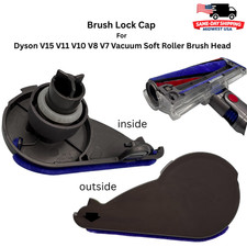 Brush Lock Side Cap For Dyson V15 V11 V10 V8 V7 Vacuum Soft Roller Brush Head