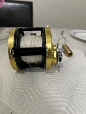 penn accurate senator 113h  4/0N yellowtail special accuframes accuplates 