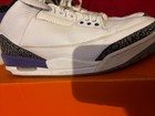 Excellent Condition! Air Jordan 3 Retro Dark Iris 2022 - Size 10.5 # CT8532-105 — photo 4
