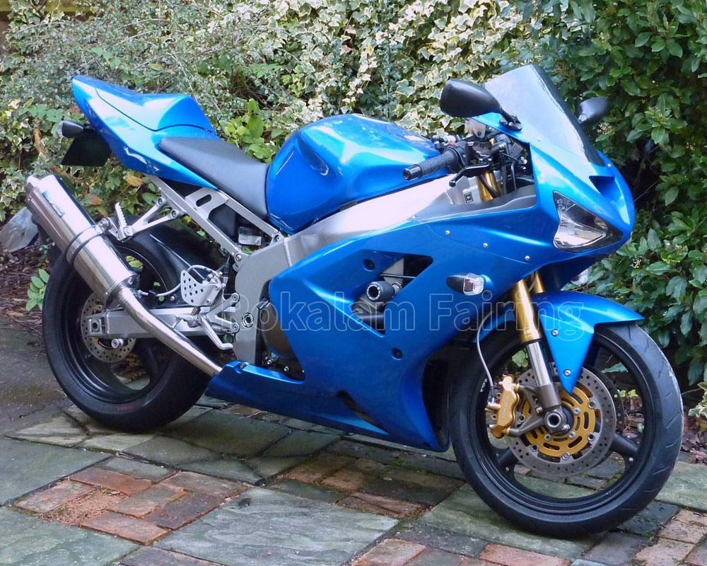For ZX6R 2003 2004 636 ZX-6R 636 03 04 ZX 6R All Blue Aftermarket
