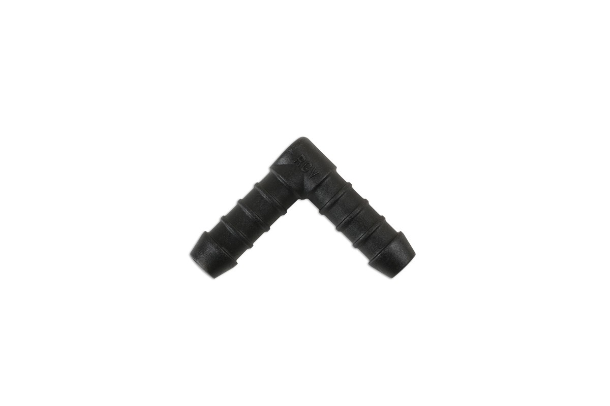 Connect Plastic Pipe Elbow Joiner 10mm ID 5pc 37254