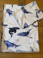 Mumla Whales Bedding Set, Baby Cot Bed