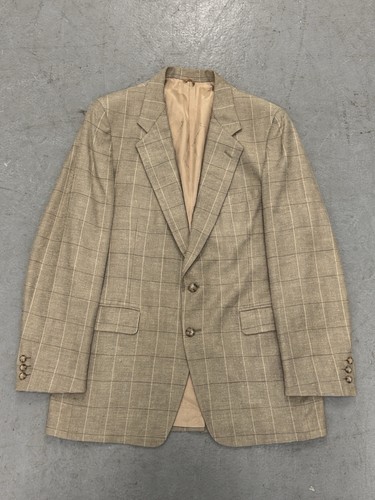 Givenchy, Cappotto sportivo vintage Givenchy marrone finestra taglia 40R/M - Made in USA