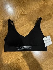 Calvin Klein The Ultimate Comfort Lightly Lined Bra - Medium - Black - NWT