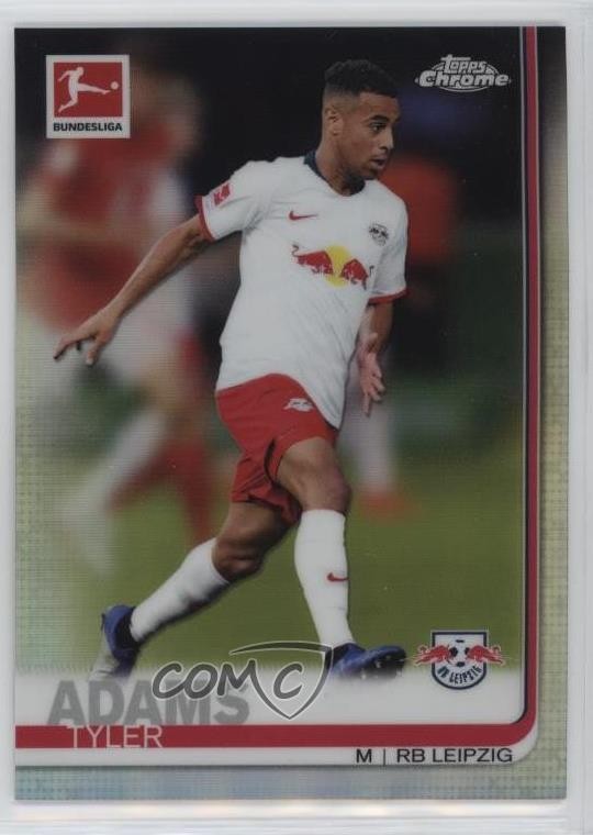 2019-20 Topps Chrome Bundesliga Refractor Tyler Adams #89 2t1
