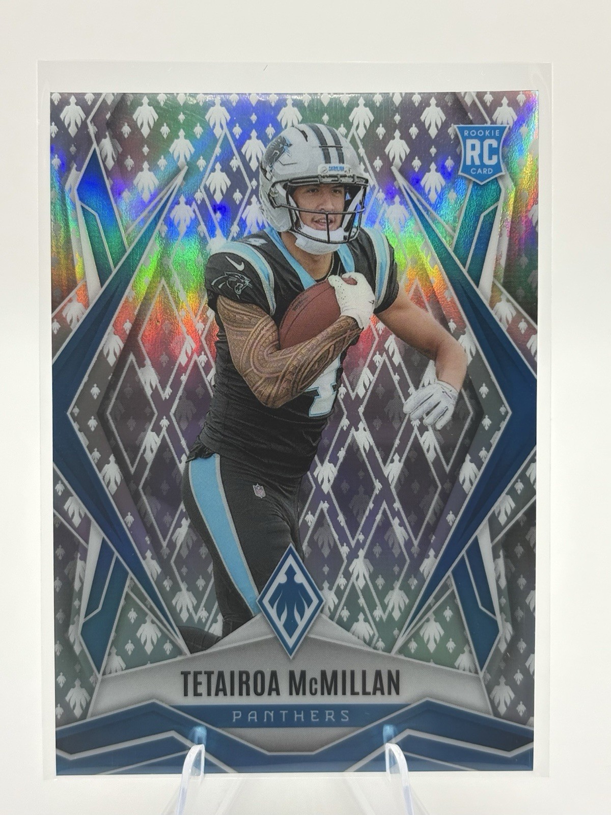 2025 Panini Phoenix Tetairoa McMillan #155 Phoenix Logo /149 Rookie RC Panthers