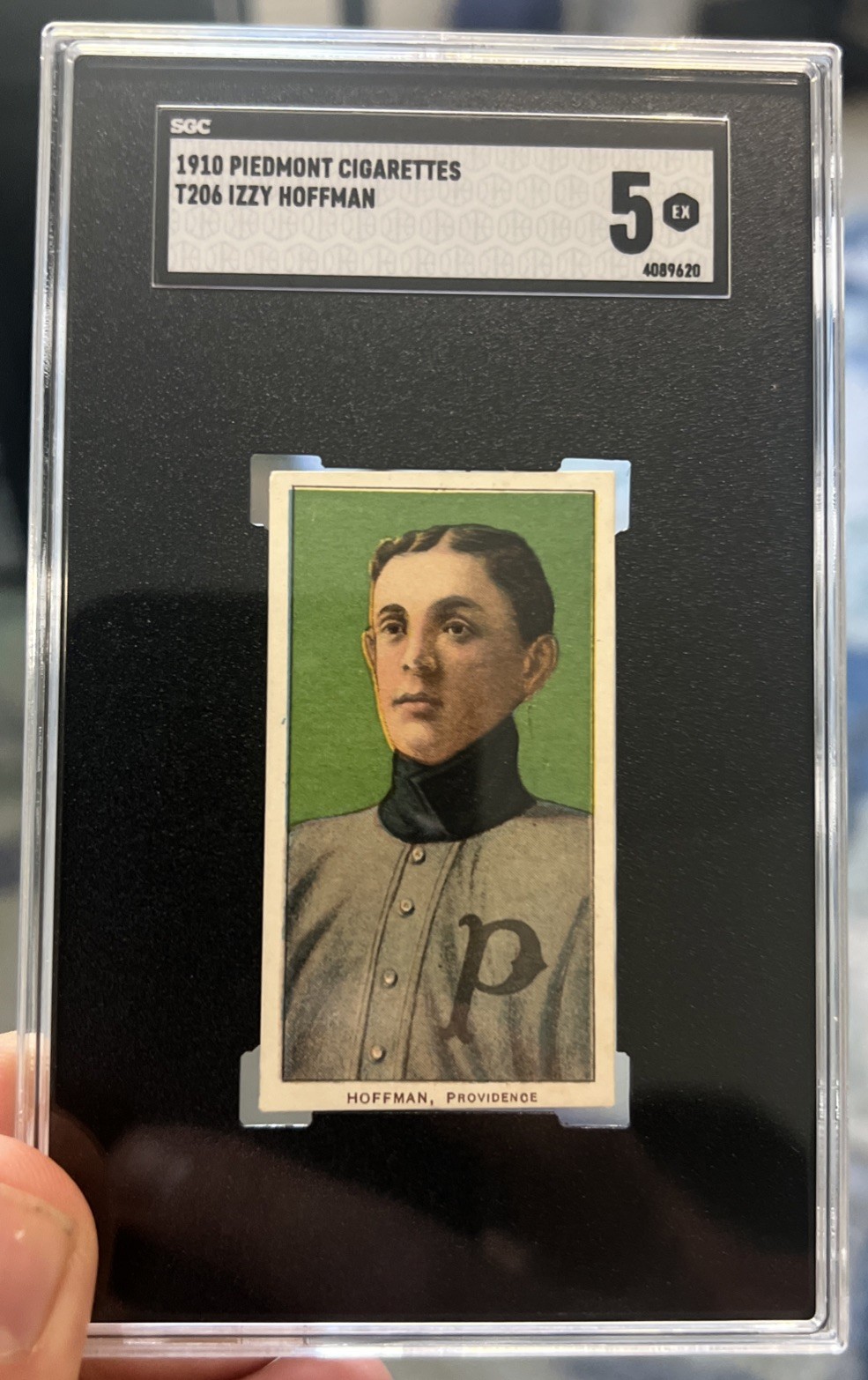 1909-11 T206 Izzy Hoffman 350 Back (RC) SGC 5