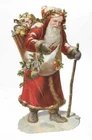 K06 - SANTA - 6.5in (16.5cm) high - DIECUT VICTORIAN SCRAP - POESIEPLAATJE
