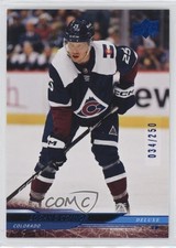 2024-25 Upper Deck Series 2 Deluxe 34/250 Logan O'Connor #288 v0q
