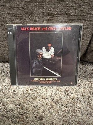 Max Roach And Cecil Taylor Historic Concerts CD