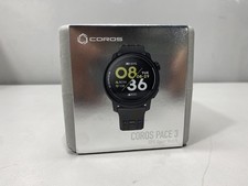 Coros Pace 3 GPS Smart Sport Watch -Black1 Silicone
