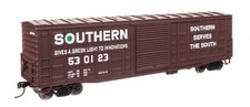 Walthers HO 50' Waffle Side Boxcar Southern SOU 530123 46722