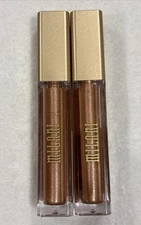 (2) Milani Amore Matte Metallic Lip Crème 01 Chromatic Addict Discontinued