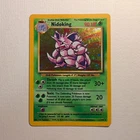 Nidoking 11/102 Base Set Holo Rare Pokémon TCG English 1999 90 HP Stage 2