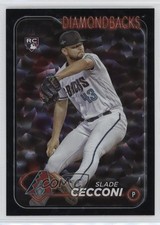 2024 Topps Series 2 Super Box Black Foil Slade Cecconi #649 2u3