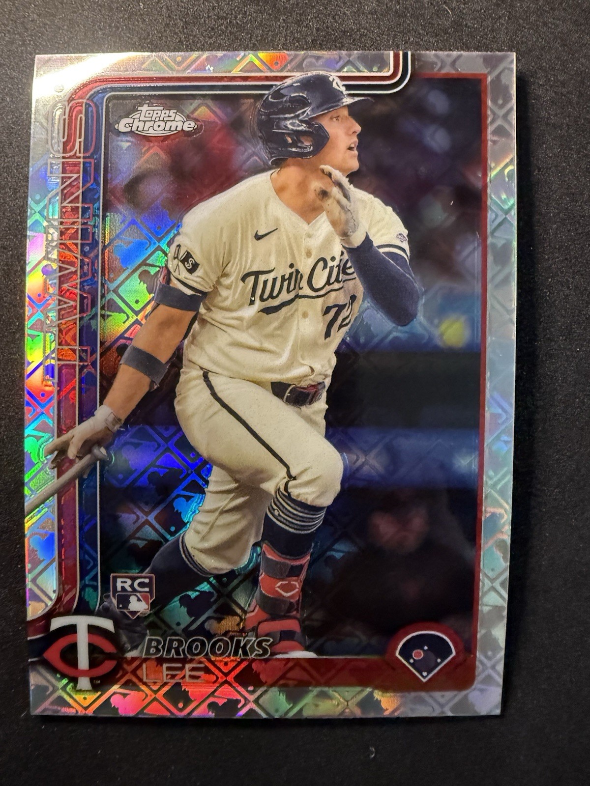 2025 Topps Chrome Logofractor Edition #234 Brooks Lee Twins