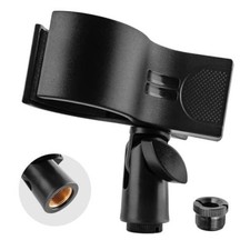 Microphone Holder, Large Mic Accessory Clip for Stands, Fit for Most 1Pcs
