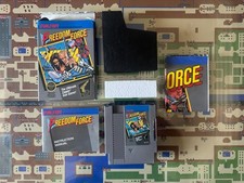 NES Nintendo Freedom Force CIB Complete w RARE POSTER Box Manual Tested Sunsoft