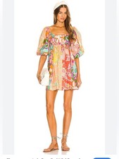 NWOT Zimmerman  Puff Sleeve Dress