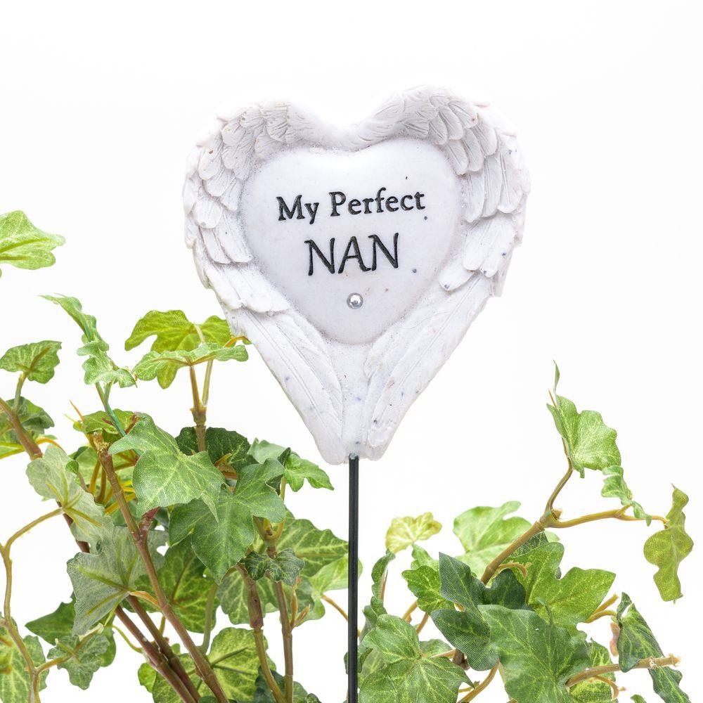 Celebrations Graveside Angel Wings Stake Perfect Nan Grandma Memorial Ornament