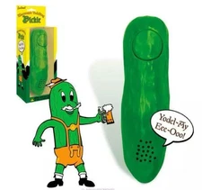 Accoutrements Electronic Singing-Yodeling Pickle Novelty Gift FREE SHIPPING