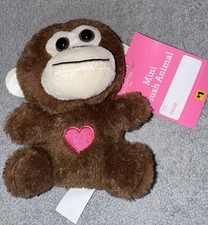 Dollar General Mini 5 Brown Monkey Plush
