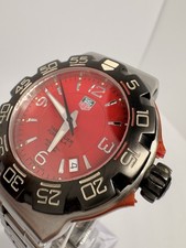 Rare TAG Heuer Formula 1 Red Men's Watch - WAC1113 WAC1113-0 3