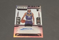 2024 Silhouette Contenders DaRon Holmes II Rookie Ticket Platinum Auto 1/1 RC