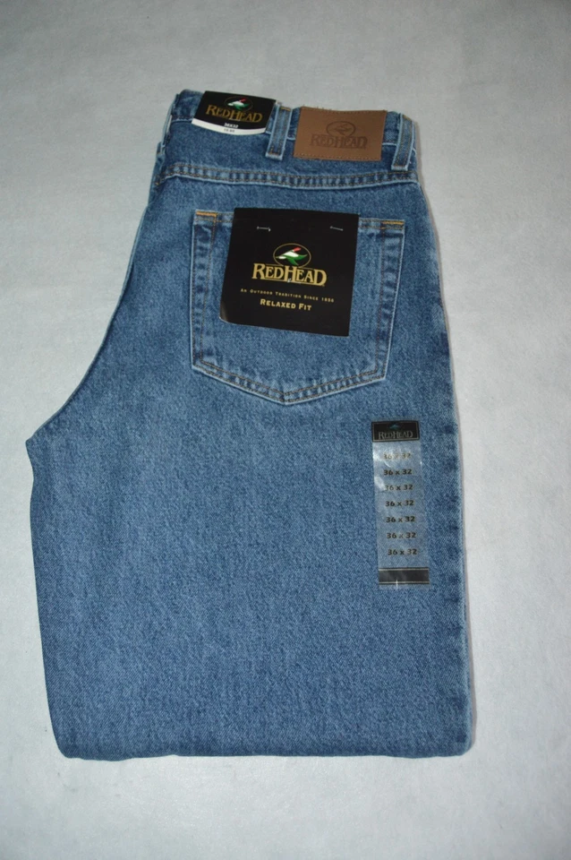NWT Red Head Classic Relaxed Fit Men Jeans 36x32 in NEW WITH TAGS Denim Jeans - Image 3 of 4