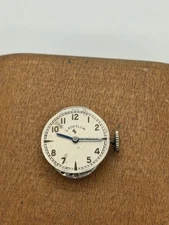 Vintage Lady Elgin Movement For parts or repair wind up 