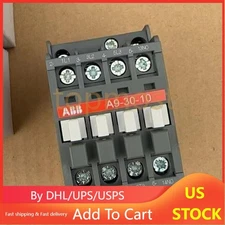 New In Box A9-30-10 Contactor 24V、110V 50Hz / 110-120V 60Hz、220-230V US Free TAX