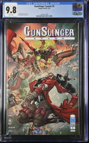 Gunslinger Spawn #5 - Cover A - CGC Graded 9.8 - Brett Booth