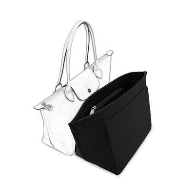 Bag Insert Organizer, purse , Suitable For Longchamp long handle tote organiz...