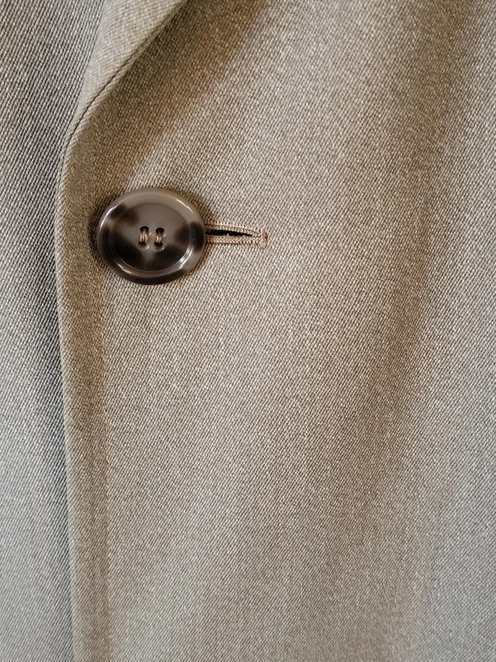 Abrigo Dundee Vintage Años 50 Dura-Twill Gaberdine Talla 44 Foto 4 de 4