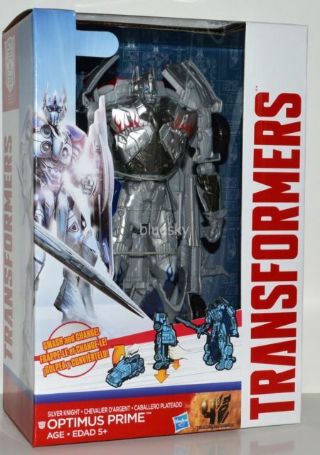 silver optimus prime