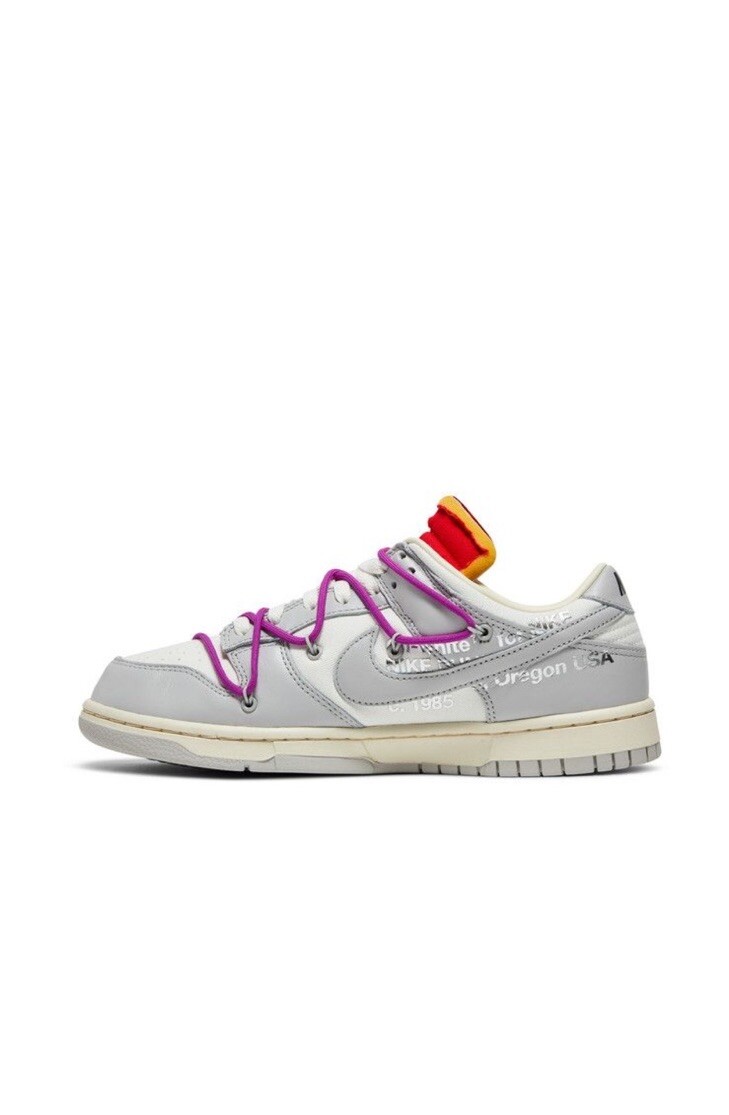 OFF WHITE X NIKE Nike x Off White Dunk Low lotto 45 di 50 taglia 9 5 DM1602 101