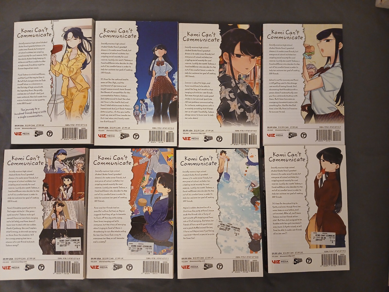 Komi Can't Communicate, English Manga - Vol 1-28 - Tomohito Oda