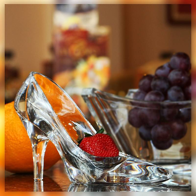 Glasschuh Pumps Märchen Aschenputtel Figur Imperial 12,5 cm